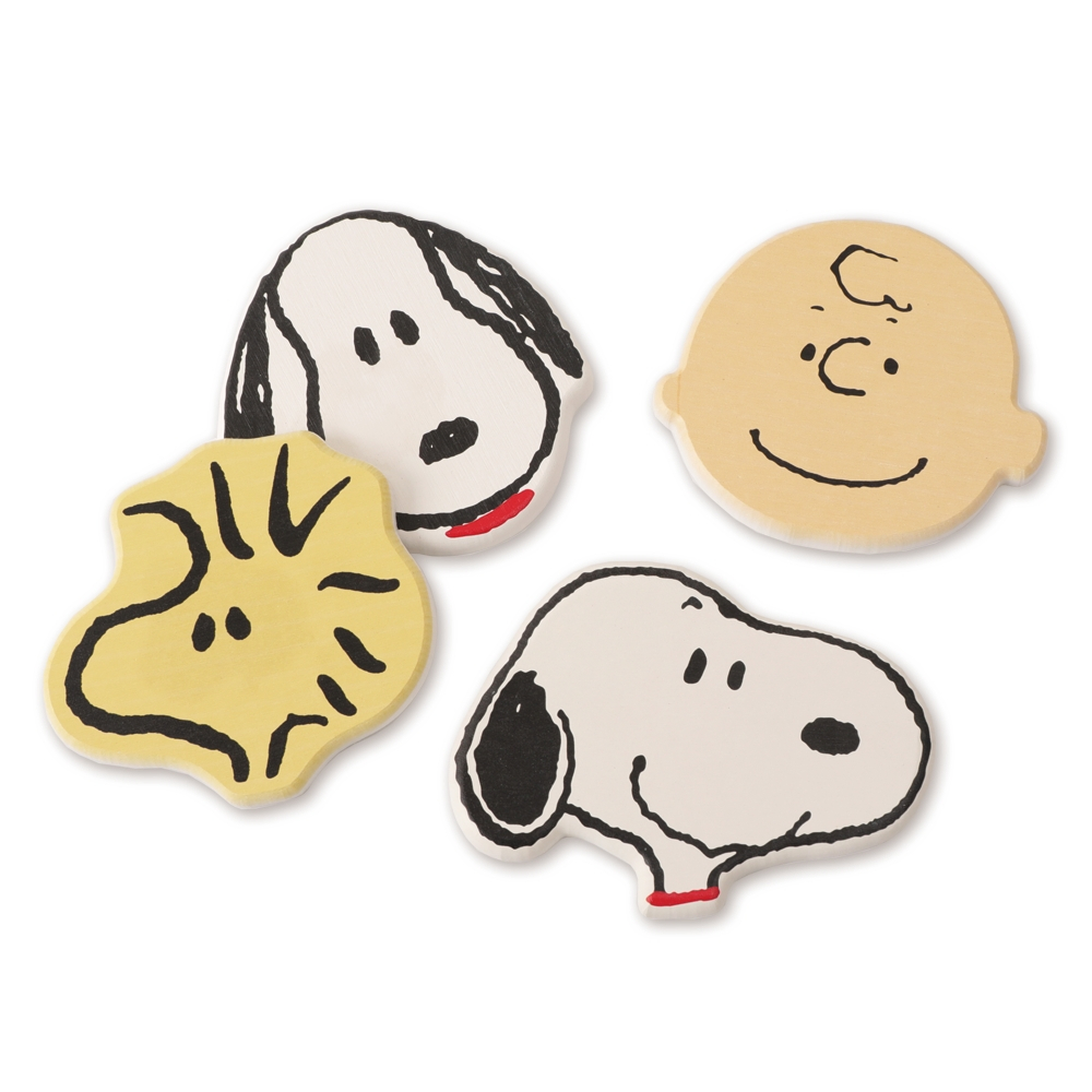 Peanuts Snoopy & Friends 4 Pack Spatula Set Spring Summer Charlie