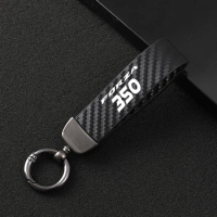 High-Grade Leather motorcycle KeyChain Horseshoe Buckle Jewelry for Honda FORZA 350 125 250 300 350 750 Accessories