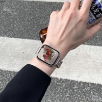 【星光色系列表帶】適用 Apple watch 女士錶帶 45mm 41mm/44/40 蘋果錶帶 5/6/SE7代8代