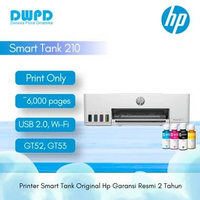 Printer HP Smart Tank 210 Print Only A4 WiFi Garansi Resmi HP Indonesia