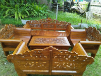kursi tamu madura kursi ruang tamu kayu jati set kursi kayu mewah elegan kursi kayu jati asli