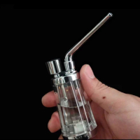 Popular Bottle Water Pipe Portable Mini Hookah Shisha Tobacco Smoking Pipes Gift of Health Metal Tube Filter 2022 New
