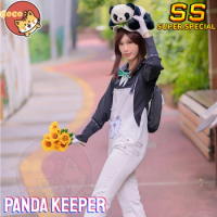 Identity V Panda Keeper Gardener Cosplay Costume Emma Woods Cosplay Costume Panda Keeper Cosplay Costume CoCos-SS
