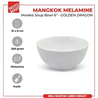 Mangkok Sup Melamine 15 cm / Horeka Soup Bowl 6" W5906 GOLDEN DRAGON Melamine (0842335)(F5)
