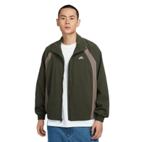 NIKE AS U NK SB FZ WVN JKT 男款 滑板 夾克外套 休閒 拉鍊外套 綠色 HJ2911-355