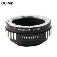 AF-EOSM Adapter For Sony Alpha Minolta AF MA lens to Canon EOS M M100 M50 EF-M Camera