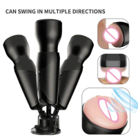 Hands Free Automatic Masturbation Cup Texture Pussy 3D Real Vagina Vibration Sex Machine Sexy Toys For Men Penis Training