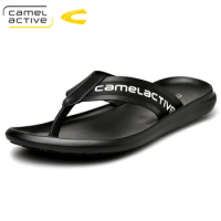 Camel Active 2019 New Summer Men Flip Flops High Quality Beach Sandals Non-slip Male Slippers Zapatos Hombre Casual Shoes Men