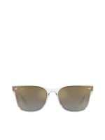 แว่นกันแดดยูนิเซ็กส์ รุ่น Contemporary Style RB4391D 66731G 65 เลนส์ปรอทไล่เฉด สีเทา-ทอง