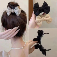 Kẹp Tóc Nơ Thường Ngày Lovito, Dành Cho Nữ, LFA08687, Có Màu Đỏ, Champagne Và Đen