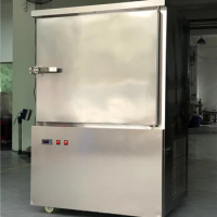 6 Trays air Blast freezer for sale meat fish chicken food chiller freezing blast freezer machine malaysia FREE CFR BY SEA