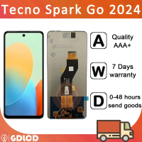 ประกอบจอ LCD, เลย์โก, สำหรับ Tecno Spark Go 2024 BG6, หน้าจอสัมผัส, เปลี่ยนอะไหล่