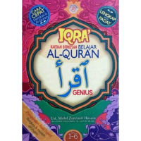 (READY STOCK) IQRO’ GENIUS IQRA’ 1-6 SET LENGKAP Quran