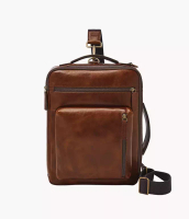 Fossil Fossil Buckner Leather Cognac Tas Ransel Pria MBG9598-222