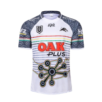 2021NRL澳洲潘瑞斯黑豹T恤上裝橄欖球衣服 Panthers rugby Jersey