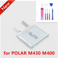 new 190mAh 3.8V Battery Core for POLAR M430 M400 GPS Sports Watch New Li-Polymer Rechargeable Accumulator Replacement