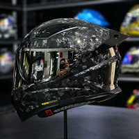 Original Soman X1-R Forged Carbon Full Face Helmet