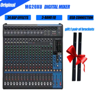 MG20XU 20 channel Mixer Professional Audio Console dj sound table 48V phantom Audio mixer original console table