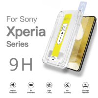 Explosion-Proof Screen Protector for SONY Xperia 1 IV V 5 10 III ACE II - Tempered Glass Film with Installation Kit