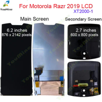 For Motorola Razr 2019 LCD XT2000-1 Display+Touch Screen Digitizer Assembly Replacement for Moto Razr 2019 LCD