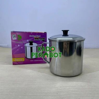Mug Stainless 12Cm Komodo - Cangkir Stainless - Gelas Kopi Stainless 12cm