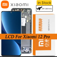 1440x3200 pixels Original 6.73" Display For Xiaomi Mi12 Pro Mi 12 Pro LCD Touch Screen Digitizer Assembly Repair Parts