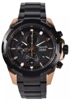 Alexandre Christie Alexandre Christie - Chronograph Watch - Rosegold - Black Stainless Steel Bracelet - 6523MCBBRBA