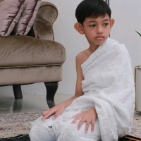 Kain Ihram Budak Kanak-kanak Premium Cotton