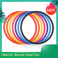 Bicycle Solid Tire Road MTB 700x23C Tires Cycling Tubeless Tyre Wheel Explosion-proof Free Inflatable Bike Tires Parts