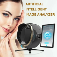 Professional 3D Tech Wood Lamp Magic Mirror Skin Analysis Machine Portable Facial Skin Analyzer 2024