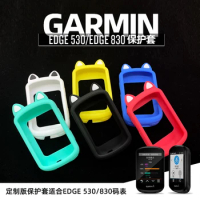 Garmin EDGE 530 830 protective case Cartoon cat ears Silicone protective Cover GPS bicycle computer protection screen film