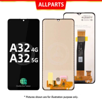 ALLPARTS 6.5 " Display for SAMSUNG Galaxy M32 A32 4G 5G A326 A325 LCD Touch Screen Digitizer Replacement