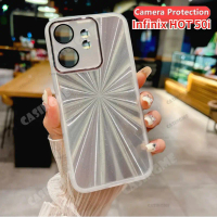 Sarung Silikon Kilat Kecerunan, Untuk Infinix HOT 50i 2024, Serasi dengan Infinix Hot 50i dan 50 hot