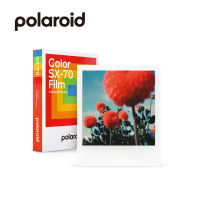 【Polaroid 寶麗來】SX-70彩色白框相紙(D7F1)