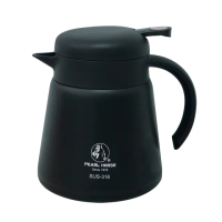 【Pearl Horse 寶馬】316不鏽鋼保溫咖啡壺SHW-CF-800(黑色B)