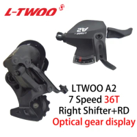 LTWOO A2 1X7 7 Speed Velocidade Derailleurs Trigger Groupset 7s Shifter Lever Rear Derailleur 2 Kits Rear Switch For MTB Bicycle
