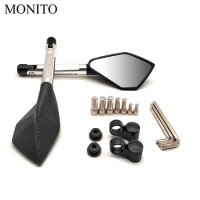 For Honda CB190R CB400 SF CBR650 R GROM MSX125 CNC Accessories Motorcycle Rearview Mirrors Moto Blind Spot Side Mirror