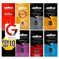 【Đang hot】 【Deal hot]】 (Máy Nespresso) Cà phê Viên nén Vỏ nhôm Nespresso Lavazza - hộp 10-30 viên