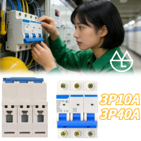 MCB 3 Pas 3 Phase 3P 6KA NXB-63 AC220V-480V kontaktor 3 phase 10A 40A ampere