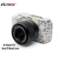 VILTROX 20mm F2.8 Full Frame Large Aperture Ultra Wide Angle Auto Focus Lens With Screen For Sony E Lens Sony Mount Camera Lens