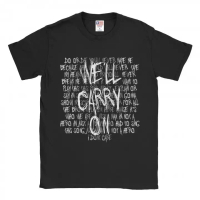 BAND - My Chemical Romance Well Carry On T-Shirt - Baju Kaos - Cotton Combed 24s Baju distro unisex