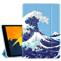 Sea Waves Art for ipad 10.2 8th Generation Case 7th 6th Pro 11 Case 2020 Silicone Mini 5 Cover 9.7 Pro For ipad 8 Mini 2 Air 3