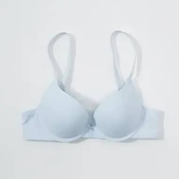 Young Curves Bra Simply Rib Comfort Wired C03-10423B 32B/070 Blue
