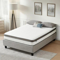 Mattress Bed in a Box,Cooling Memory Foam Spring Mattress, Hybrid Innerspring Mattress Twin, Medium Soft Mattresses for Sleep