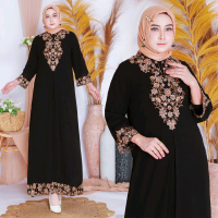 gamis muslimah murah terbaru gamis pesta lengan panjang Gamis Cali putih gamis disty premium gamis m