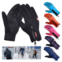 Free shipping Windproof Winter Warm Gloves for Troy Lee Designs Mittens Acerbis Men'S Motorcycle Gloves Motorcycle Protection