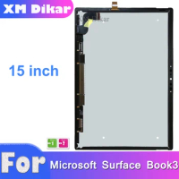 15" LCD For Microsoft Surface Book 3 Book3 1813 LP150QD1-SPA1 LCD Display Touch Screen Digitizer Assembly For Surface Book 3