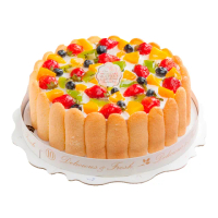 【樂活e棧】父親節造型蛋糕-繽紛嘉年華蛋糕8吋1顆(蛋糕 手作 水果)