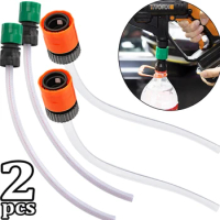 2pcs Adapter for Lithium Battery Washer Gun Coke Bottle High Pressure Washer Gun Hose Quick Connection Pressure Washer Adapter