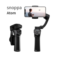 USED Snoppa atom 3-Axis Gimbal Smartphone Stabilizer for iPhone 13 12 11 Pro/Max/Xs Galaxy S21, YouTube TikTok